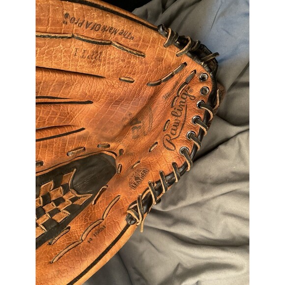 Rawlings RPT1 14" Baseball Glove US Steerhide Leather RPT Series Tan~Pre Owned - Picture 10 of 16